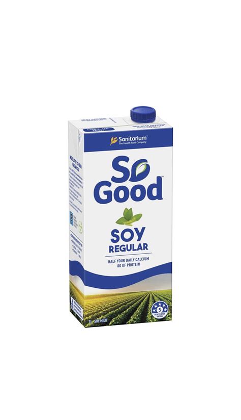 Milk - So Good regular Soy Milk 1L – Fastlink Wholesale