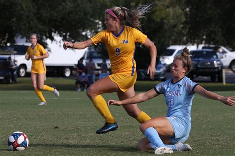 Pitt Womens Soccer Team Storms The Citadel Picks Up Fifth Straight