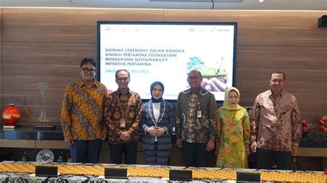 Pt Pertamina Hulu Indonesia Dan Pertamina Foundation Kolaborasi