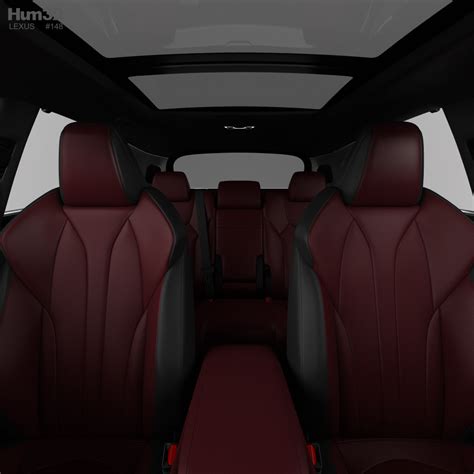 Lexus RX hybrid F Sport US-spec with HQ interior 2024 3D model ...