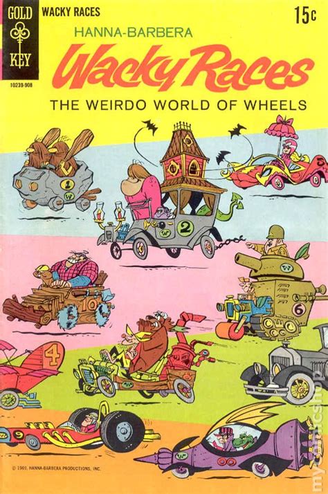 Wacky Races (1969 Gold Key) comic books