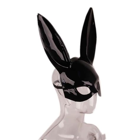 Buy White Black Women Girl Sexy Rabbit Ears Mask Cute