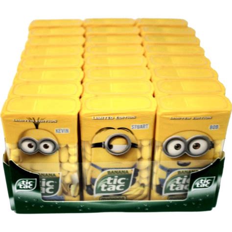 Tic Tac Limited Minions Edition Banana 24 X 49g Packung Keine Motivw