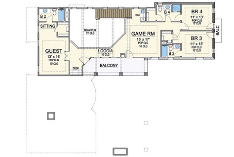 Tuscan-Inspired House Plan with Spacious Courtyard - 36144TX ...