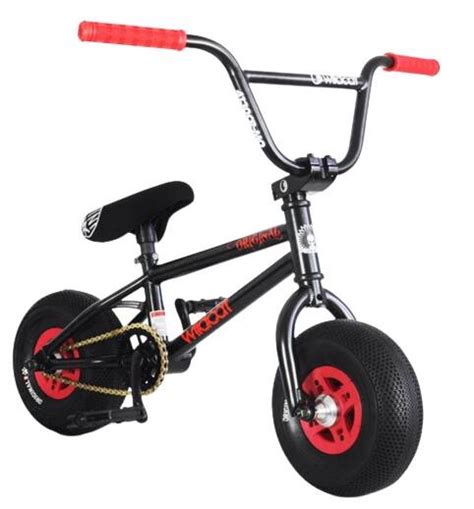 Wildcat Mini Bicicletta BMX Wildcat Venom 2A Nero Rosso Senza Freni