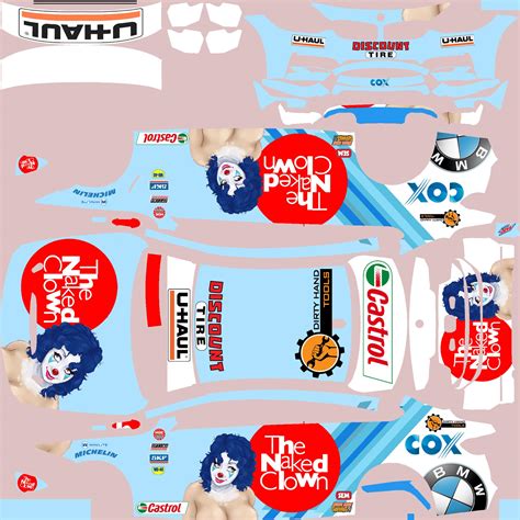 BMW M GT Naked Clown By Clyde Coman Trading Paints