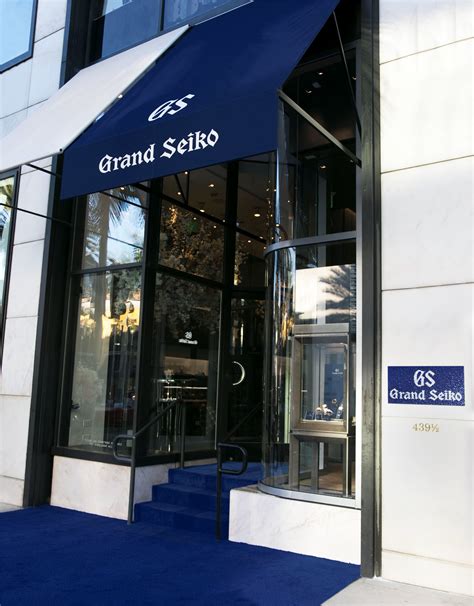 The First Grand Seiko Boutique Opens In Beverly Hills Seiko