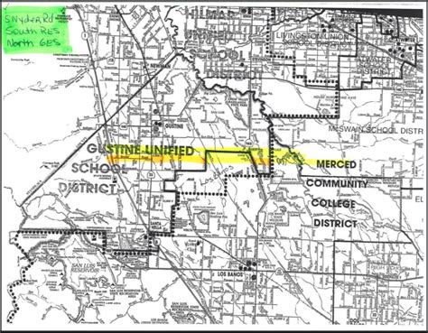 District & School Boundaries Map | Gustine USD