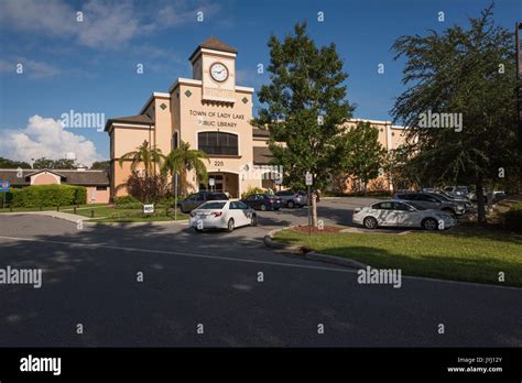 Town of Lady Lake Florida Public Library Stock Photo - Alamy