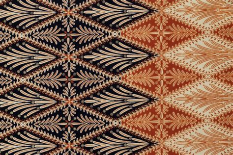 Beautiful Batik Patterns That Become Border Or Frame For Text Sp