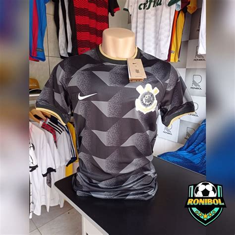 Camisa Corinthians 2022 M Uniforme 2 Camisa De Time Masculina Camisa