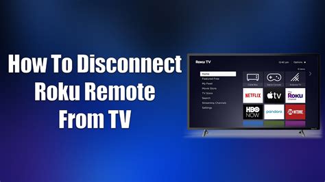 How To Disconnect Roku Remote From Tv Youtube