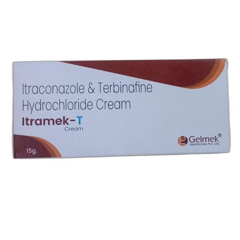 Itraconazole Terbinafine Hydrochloride Cream Packaging Size G At