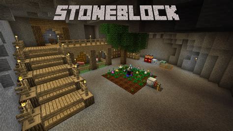 Stoneblock マイクラ 348078-マ クラ modパック stoneblock