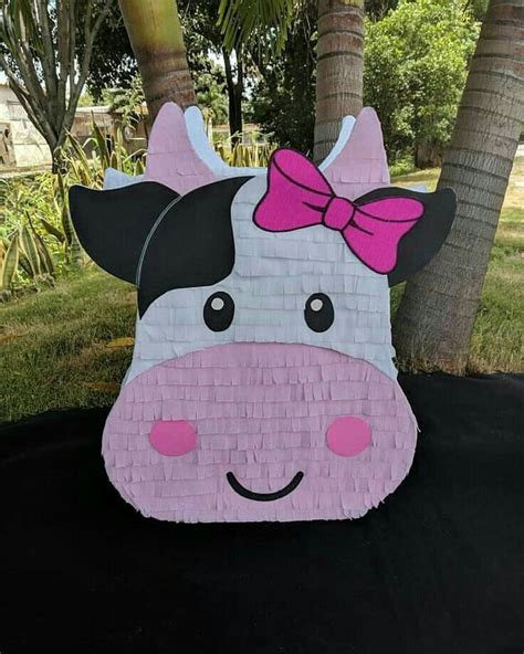 Piñata Cabeza De Vaca Cumpleaños De Vaca Fiesta Cumpleaños Fiestas