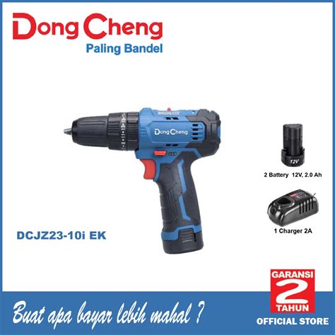 Jual Dongcheng Dcjz I K Cordless Brushless Impact Drill Mesin Bor