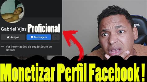 COMO ATIVAR PERFIL PROFICIONAL NO FACEBOOK COMO MONETIZAR PERFIL NO