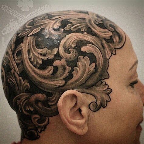 18 Baroque And Fancy Filigree Tattoos • Tattoodo