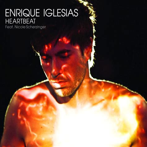 Carátula Frontal De Enrique Iglesias Heartbeat Featuring Nicole