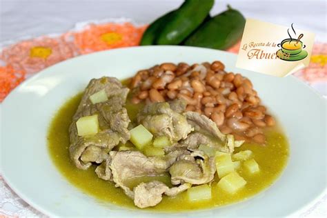 Receta De Bistec En Salsa Verde La Receta De La Abuelita Bistec En