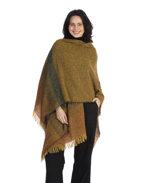 Kerry Woollen Mills Celtic Ruana Wrap Shawl Collection Original