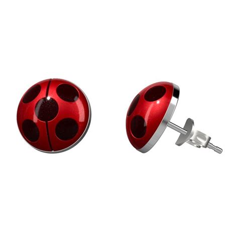 Miraculous Ladybug Earrings STUDS Miraculous Ladybug Ladybug