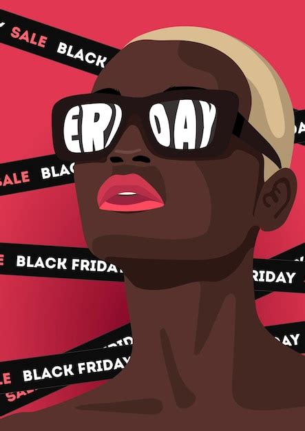 Ilustraci N Sobre El Tema Del Black Friday Vector Premium