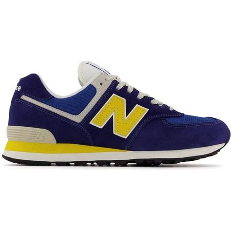 Baskets New Balance 574 Or2 Bleu Cdiscount Chaussures