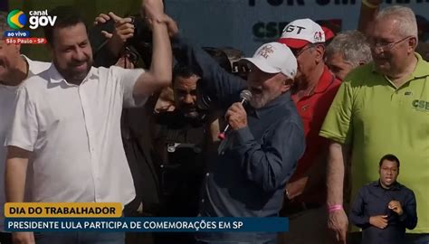 VÍdeo Lula Pede Votos Para Boulos E Diz Que Eleição De 2024 Será Uma