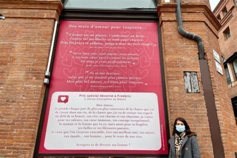 Toulouse Saint Valentin leurs déclarations d amour s affichent en