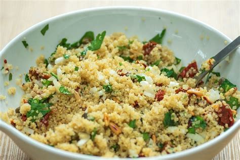 EntrÉe Salade De Quinoa Méditerranéenne • La Salle Fitness