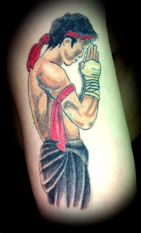 Muay Thai Fighter | Tattoo portfolio, Muay thai, Tattoos