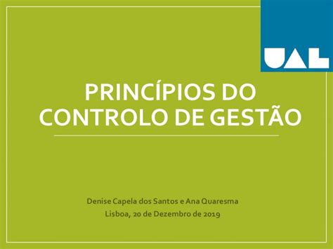 Pdf Princ Pios Do Controlo De Gest O Planeamento Estrat Gico Metas