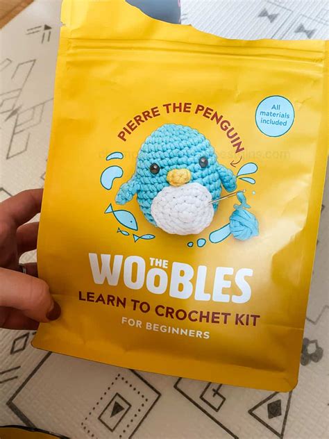 The Woobles Crochet Kit Review Pierre The Penguin