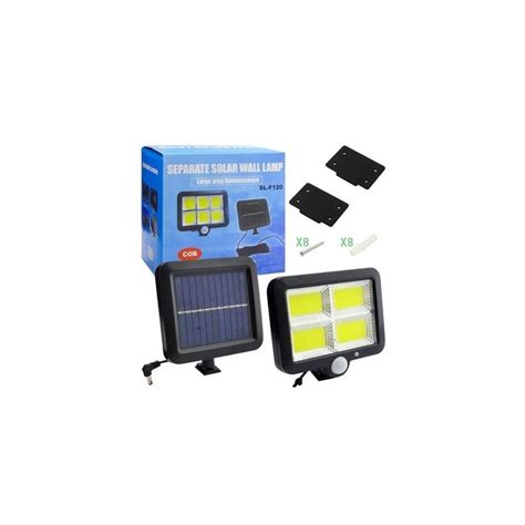 Proyector Reflector Solar Led Mini Con Sensor De Movimiento Exterior