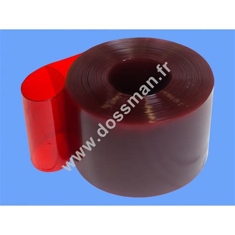 Rouleau 50m lanière 300 x 2 Soudure Positive Ignifugée s soudure Rouge