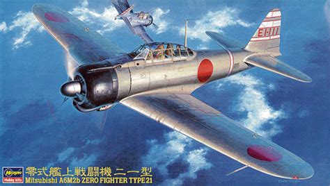 148 飛行機 Jtシリーズ 三菱 A6m2b 零式艦上戦闘機 21型 ハセガワ 長谷川製作所