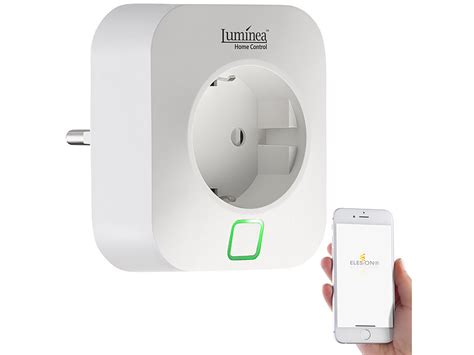 Luminea Home Control WLAN Steckdose App Komp Mit Amazon Alexa