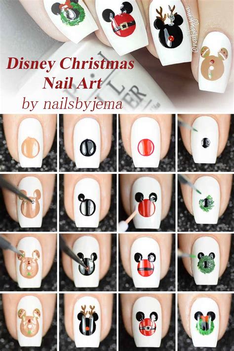 Christmas Nail Art Tutorials To Master Naildesignsjournal