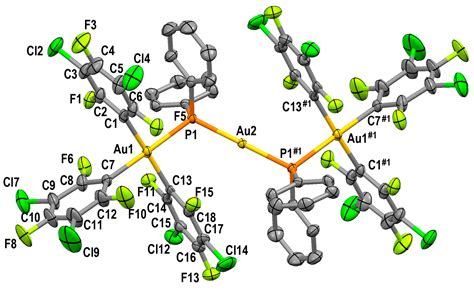 Molecules Free Full Text Synthesis And Structural Characterization Of Phosphanide Gold Iii