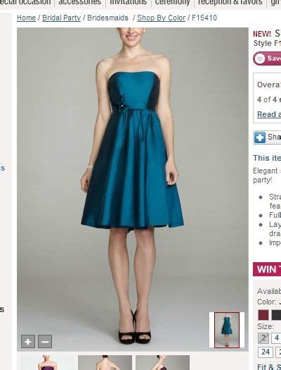 This Is The Davids Bridal Dress In Juniper So Pretty Teal