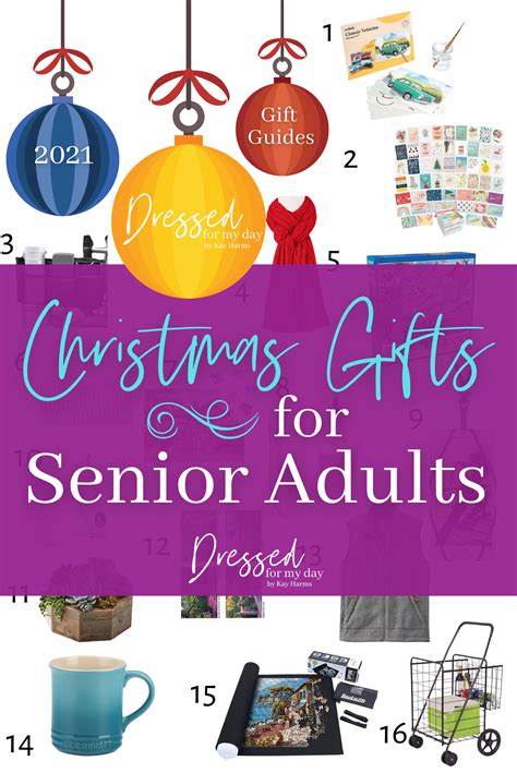 My 2021 Christmas T Guide For Senior Adults Dressed For My Day