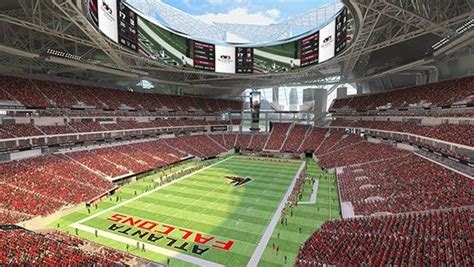 Mercedes Benz Stadium Unveiled As Atlanta Falcons Next Home