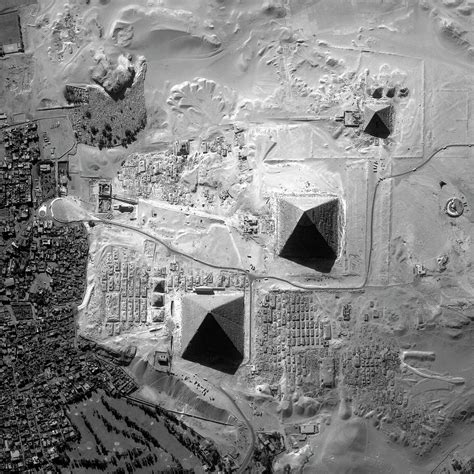 Pyramids From Space