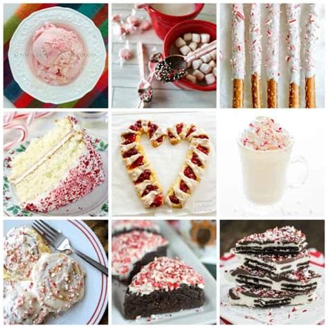 30+ Peppermint & Candy Cane Recipes: perfect for the holidays