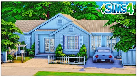 Casa Pequena Jogo Base No Ccthe Sims Speed Build Youtube