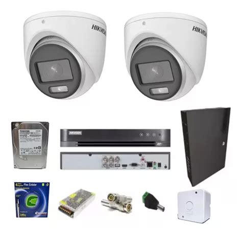 Dvr Ch Hikvision Acusense Dome Colorvu Hd T Rack