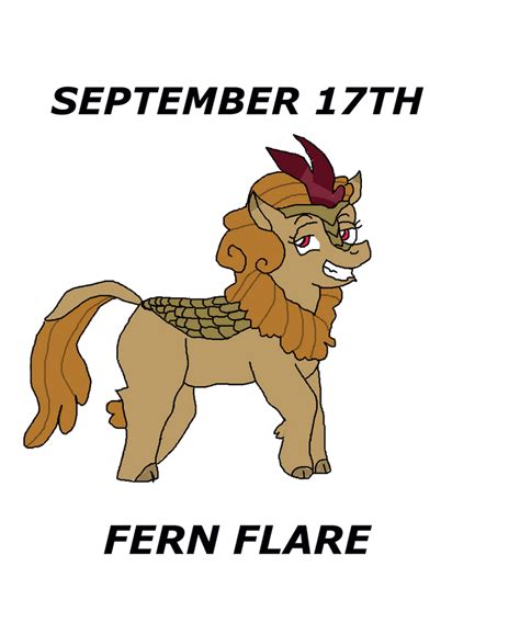 Draw An Mlp Character 261 Of 366 Fern Flare By Eunos On Deviantart