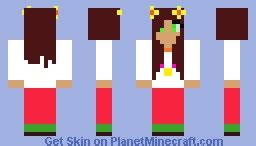 Flower MC Skin Winter Editon Minecraft Skin