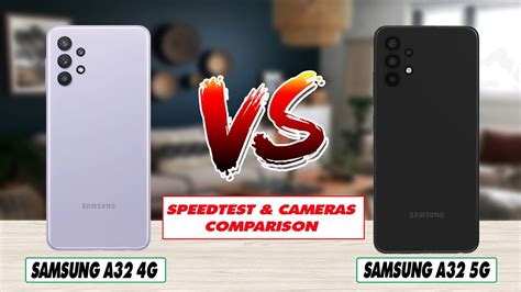 Samsung Galaxy A32 Vs Galaxy A32 5g Speedtest And Camera Comparison Youtube